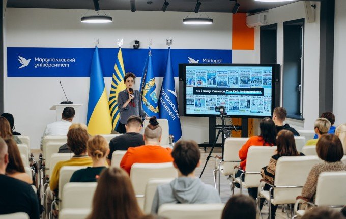 Як розповідати світу про Україну: зустріч із головною редакторкою The Kyiv Independent