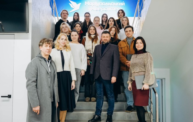 У МДУ зустрілися з головою спілки художників України